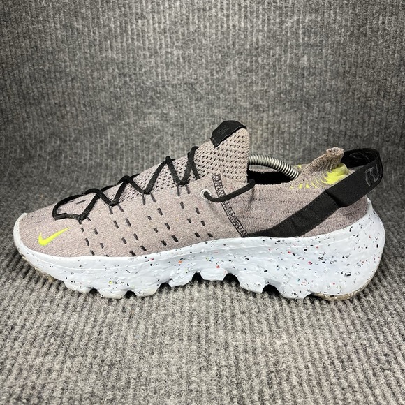 Nike Space Hippie 04 Men's Size 12.5 Grey Volt Blue Green Shoes CZ6398-001 - Picture 8 of 10